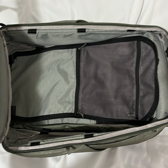 Peak design 45L travel backpack. Sage green. Used/Like new condition. - Picture 3 of 16